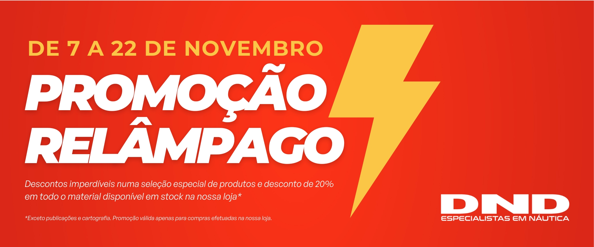 Promoção Relâmpago