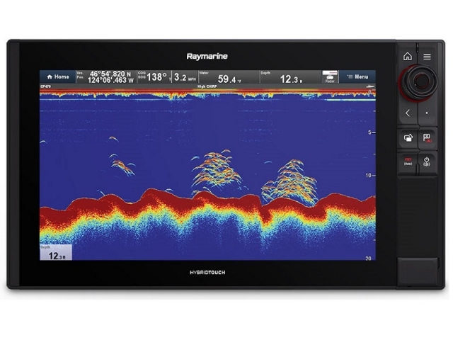 Raymarine Axiom PRO-RVX - Display Multifunções c/ Sonda RealVision 3D e Sonda de 1kW